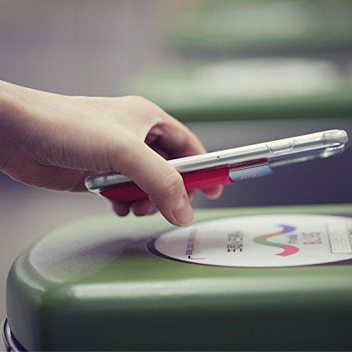 SinjimoruSinjimoru Card Holder for Back of Phone, Stick on Wallet functioning as Credit Card Holder, Phone Wallet and iPhone Card Holder / Card Wallet for Cell Phone. Sinji Pouch Basic 2, Black - GEAR4EVER