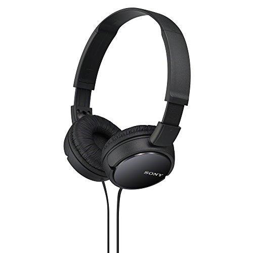 SonySony ZX Series Wired On-Ear Headphones, Black MDR-ZX110 - GEAR4EVER