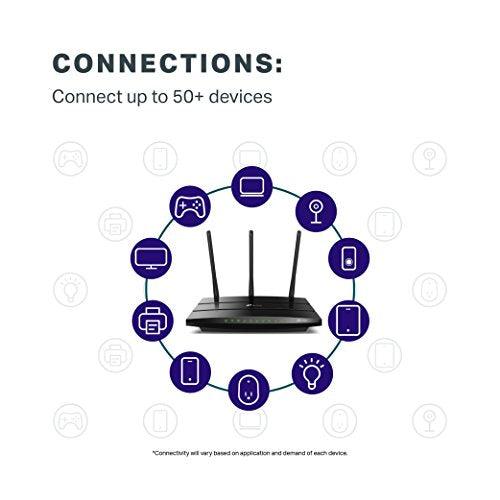 TP-LinkTP-Link AC1750 Smart WiFi Router (Archer A7) -Dual Band Gigabit Wireless Internet Router for Home, Works with Alexa, VPN Server, Parental Control, QoS - GEAR4EVER