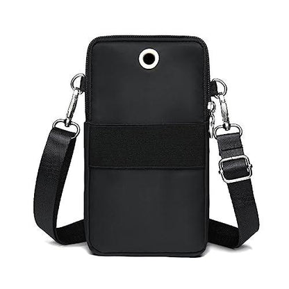 OnefeelUniversal Crossbody Wallet Phone Bag for Women Mini Shoulder Arm Bag Cell Phone Purse Compatible for iPhone/Samsung Galaxy - GEAR4EVER