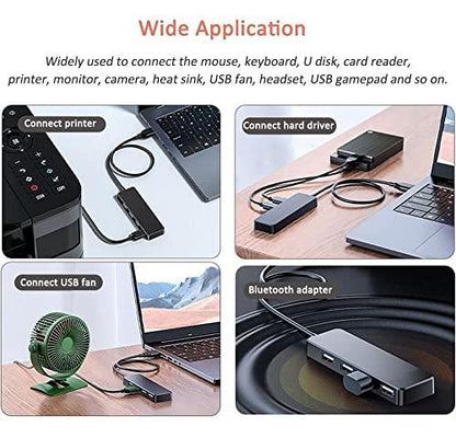 vienonUSB 3.0 Hub, VIENON 4-Port USB Hub USB Splitter USB Expander for Laptop, Xbox, Flash Drive, HDD, Console, Printer, Camera,Keyborad, Mouse - GEAR4EVER